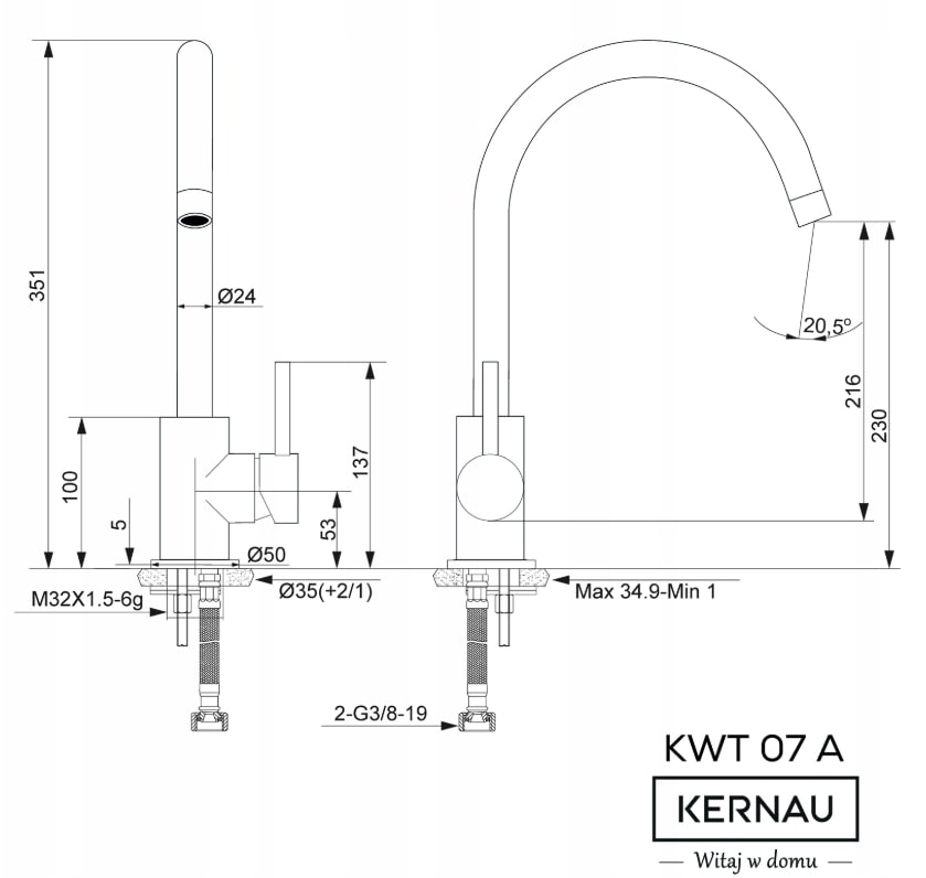 KWT 07A CHROME (Výprodej)