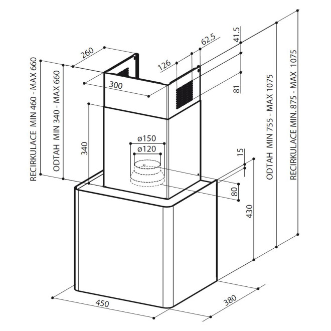 LITHOS EG6 WH LED A45/2 (Výprodej)