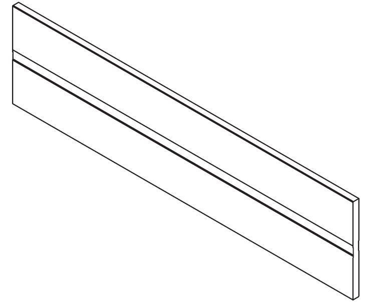 BLUM Z40L777A Antaro, příčné dělení 900mm, šedá