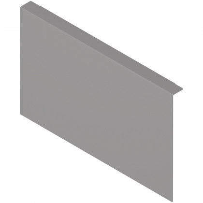 BLUM ZC7A0U0C Ambia-line adaptér pro dřevěná záda LBX/MVX C Indium šedá IG-M