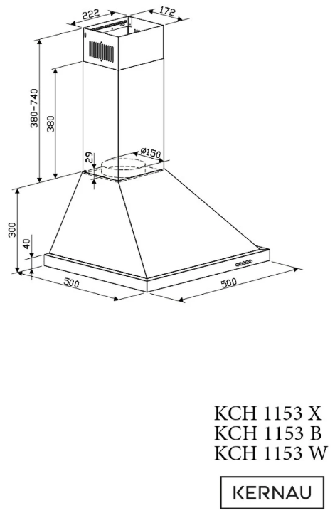 KCH 1153 W