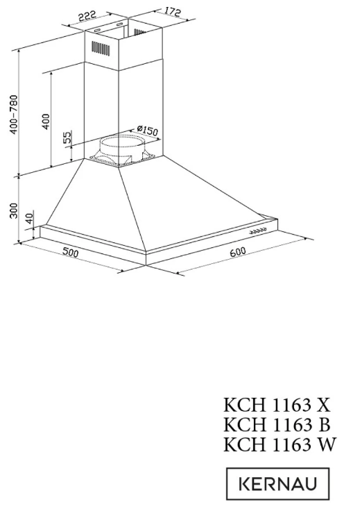 KCH 1163 B
