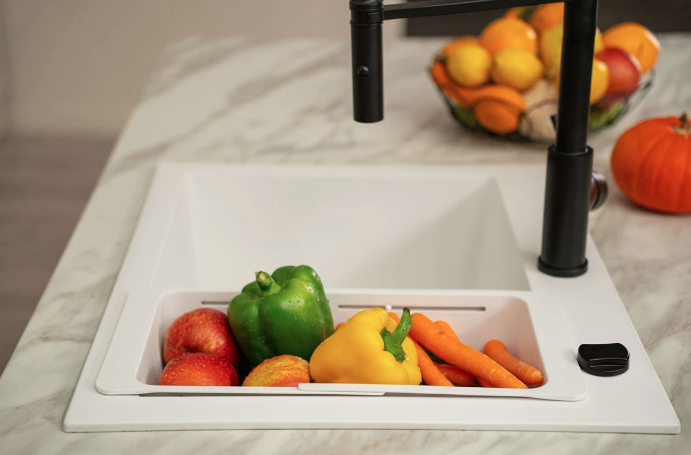 Odkapávací košík KPB 01 White