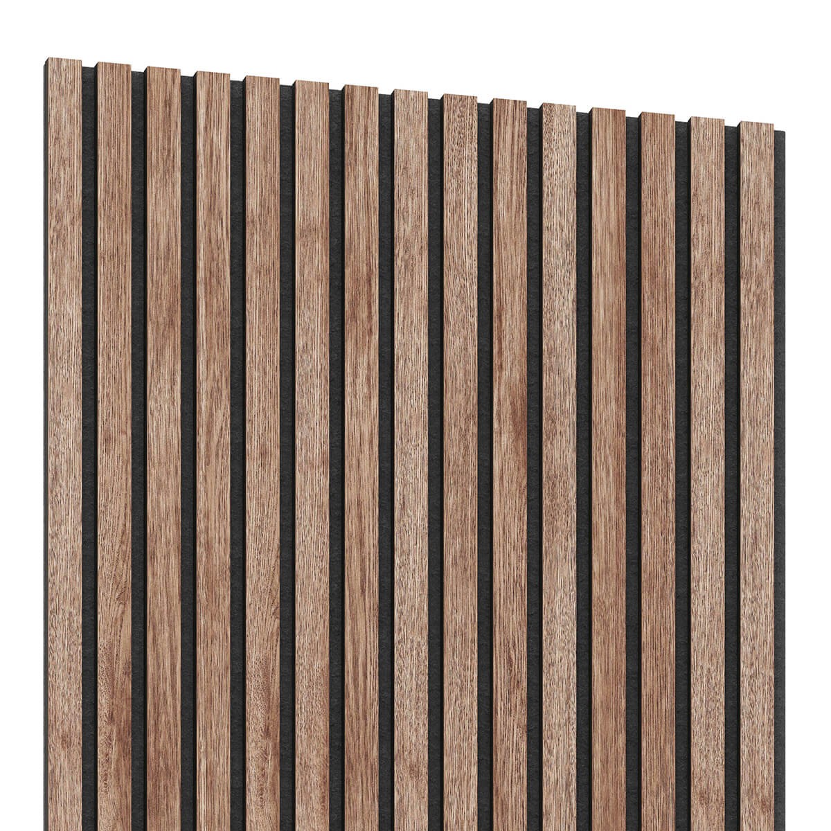 Dýhovaný akustický panel - Americký ořech [60x240]