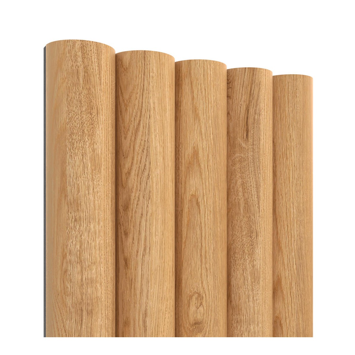 Rýhovaný panel MDF – Dub Přírodní