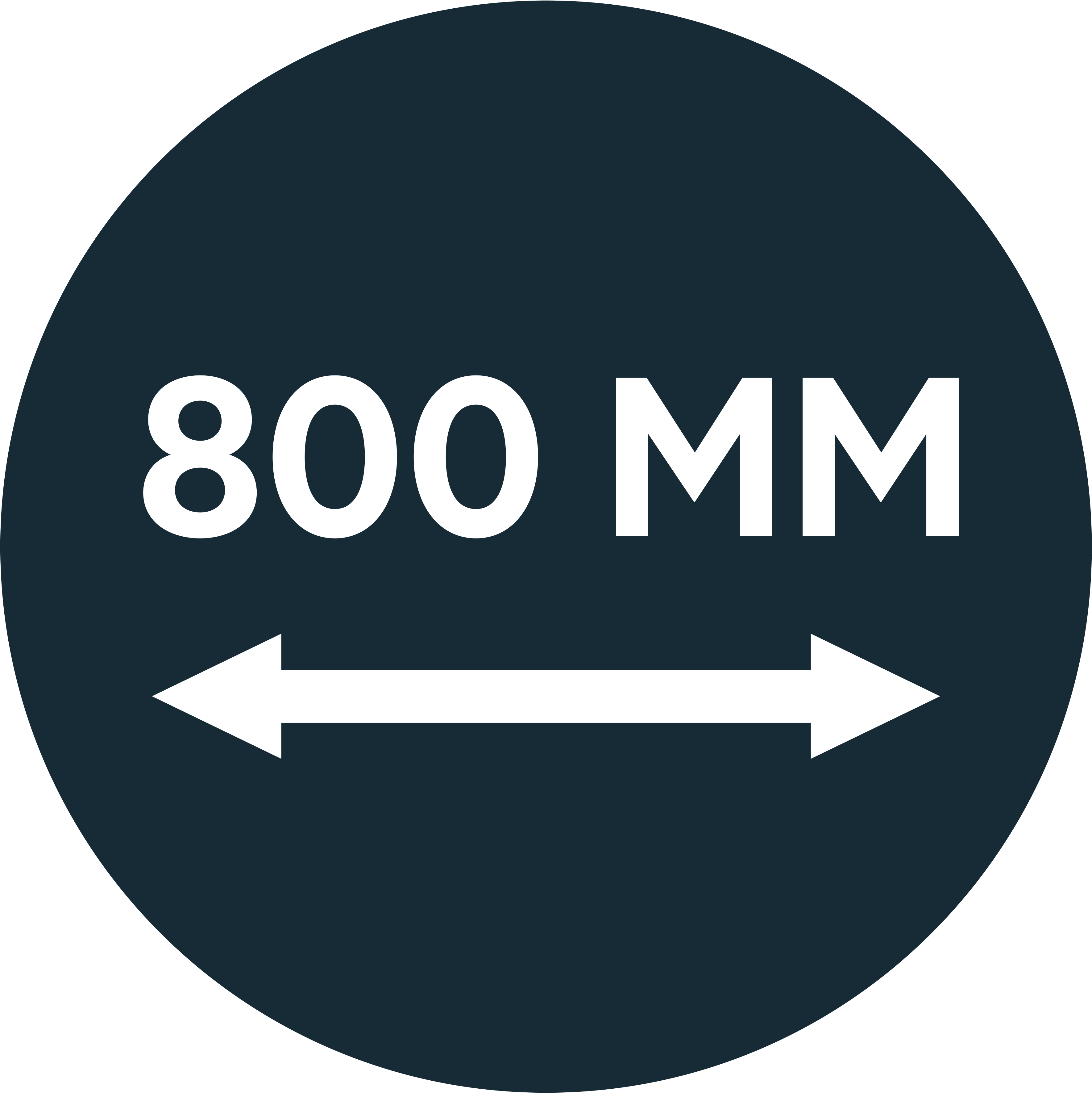 ŠÍŘKA 800 MM