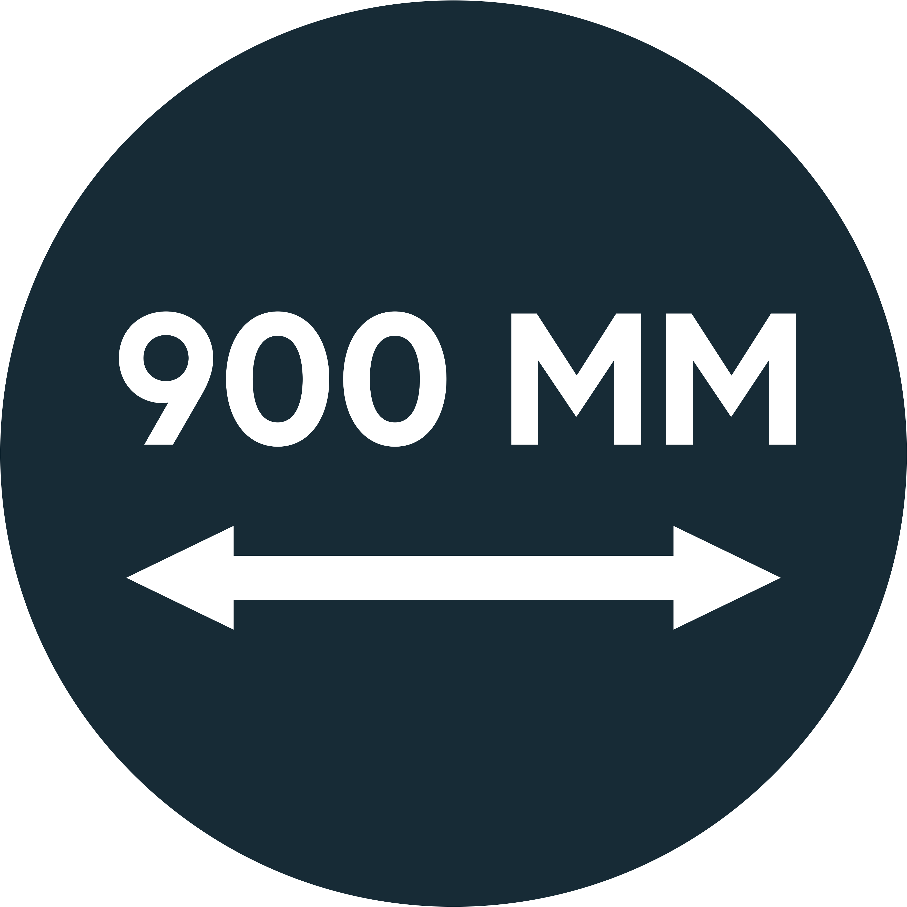 ŠÍŘKA 900 MM