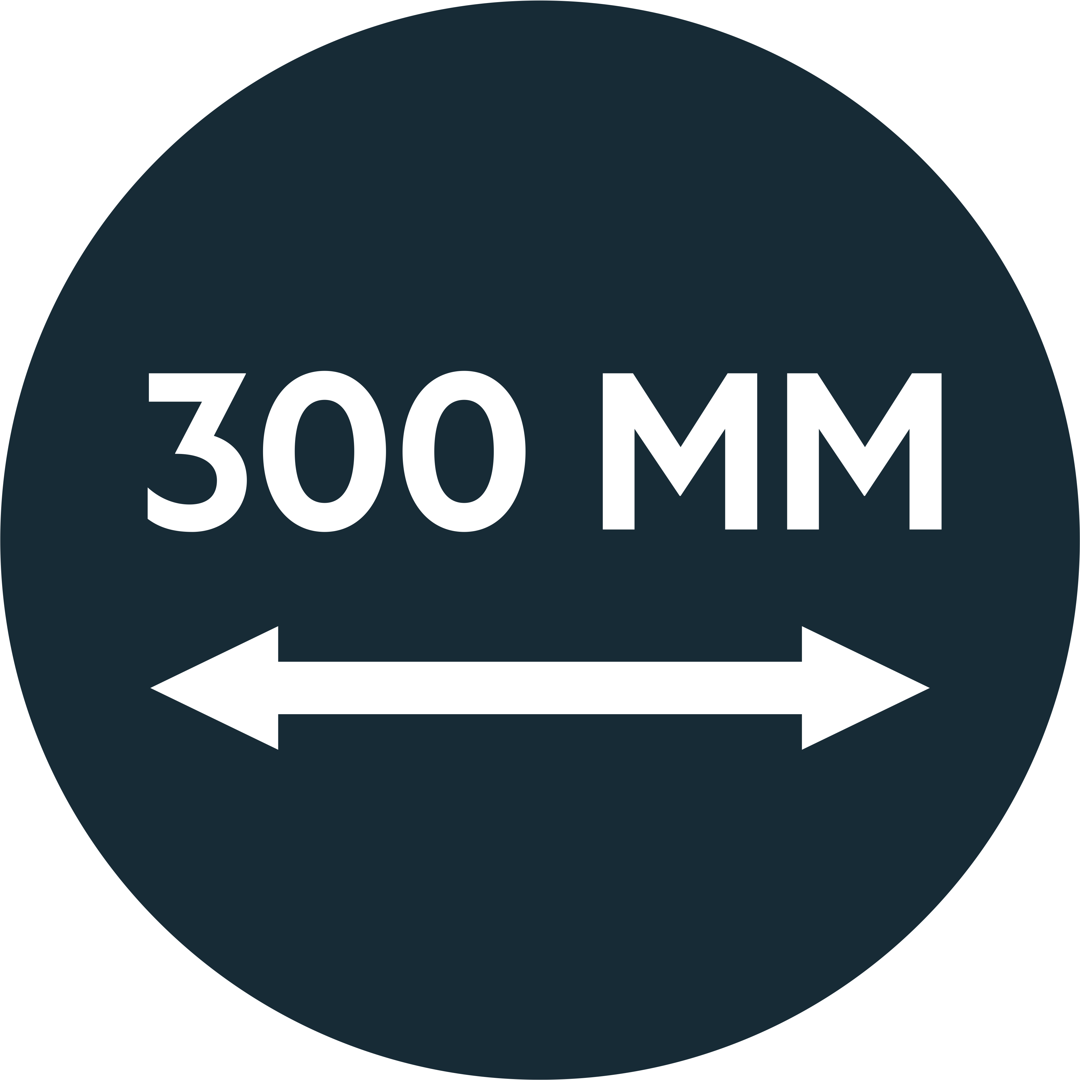 ŠÍŘKA 300 MM