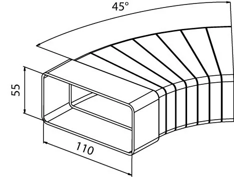 Úhelník CKW 2x110x55