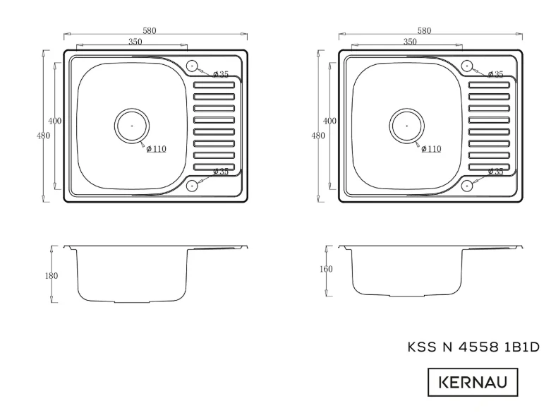 KSS N 4558 1B1D Satin