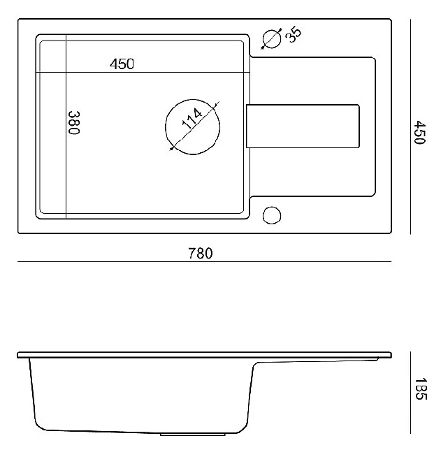 KGS K 6078 1B1D Black Metallic