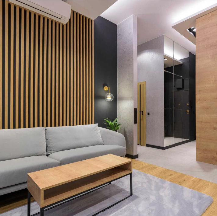 Nástěnné lamely STANDARD - dubová dýha [30x40]