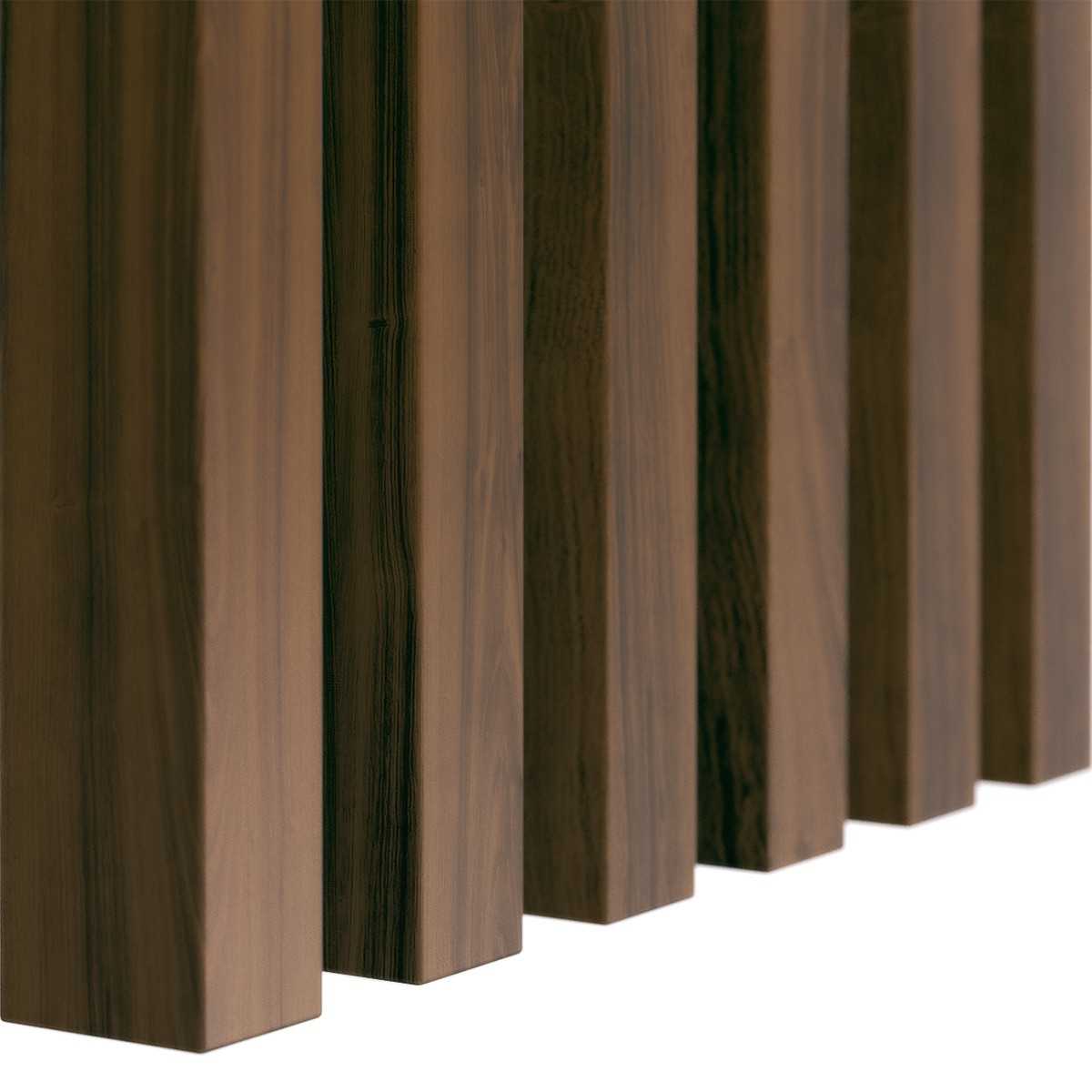 Nástěnné lamely STANDARD - ořech [30x40]