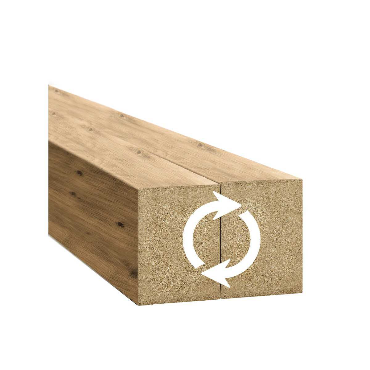 Nástěnné lamely STANDARD - dub artisan [30x40]