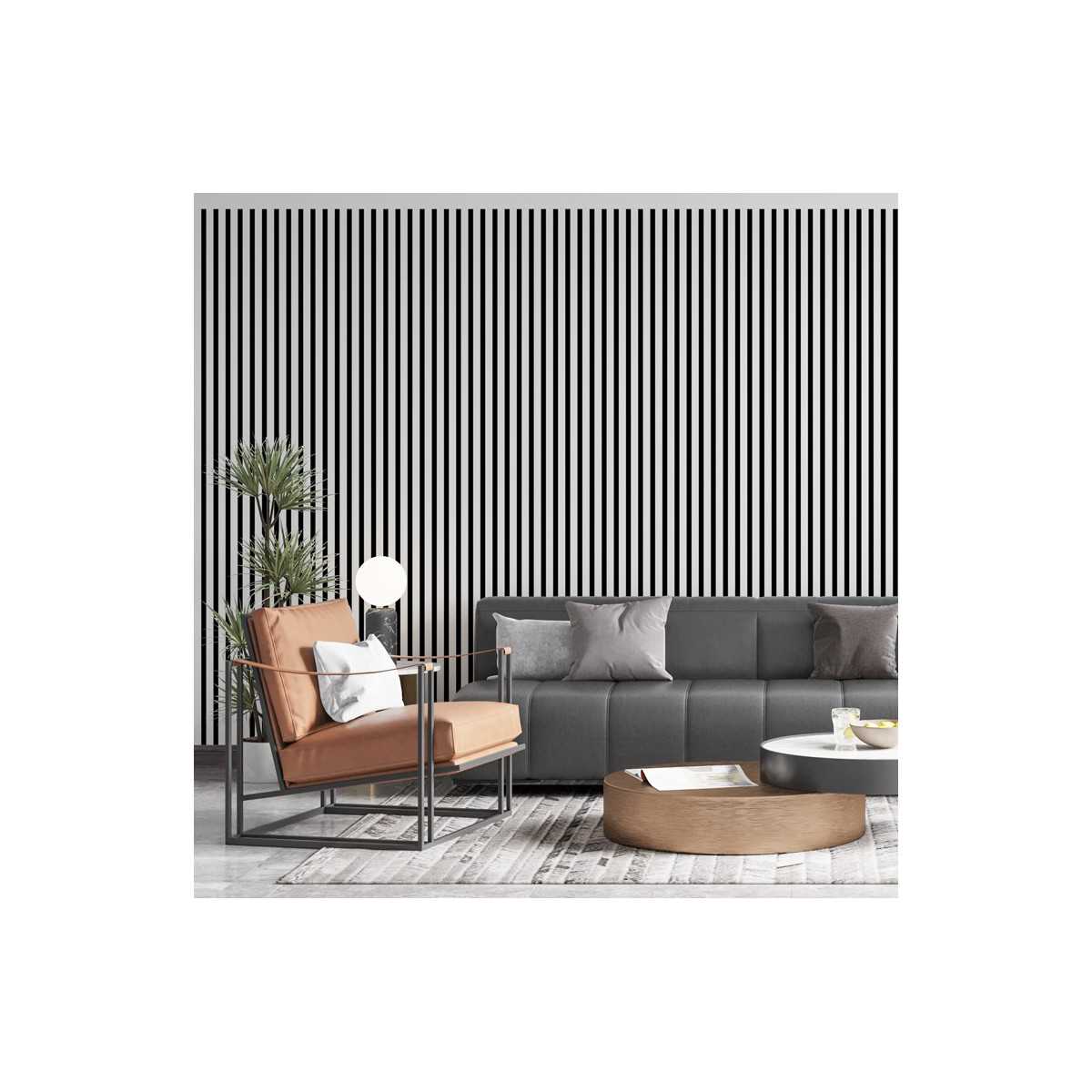 Nástěnné lamely STANDARD - bílé matné [30x40]