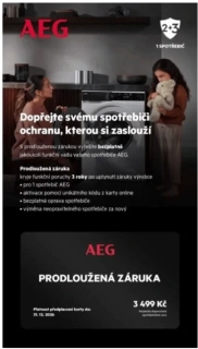 AEG +3 roky předplacená karta