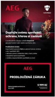 AEG +5 let předplacená karta