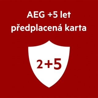 AEG +5 let předplacená karta