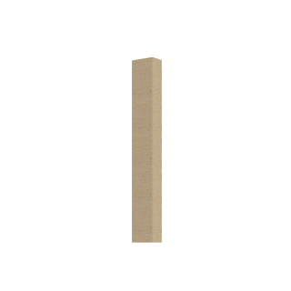 Nástěnné lamely MINI - MDF DIY pro malování [16x30]