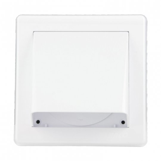 Větrací mřížka gravitační - klapka 175x175 GK/125 bílá